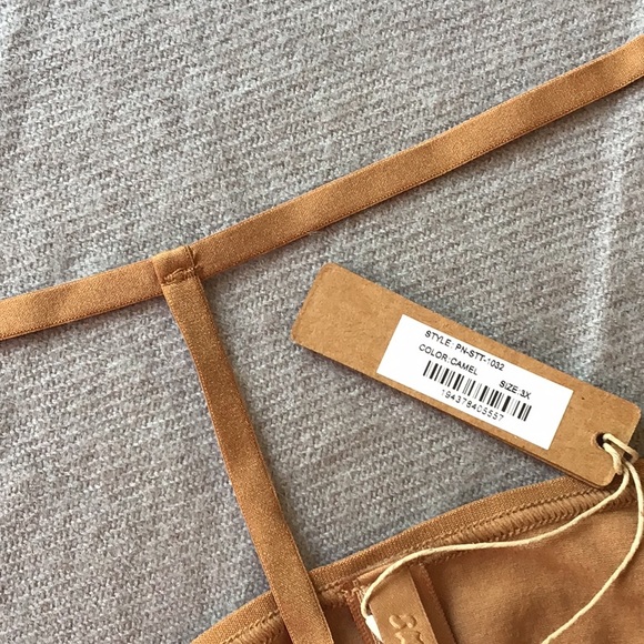 SKIMS Fits Everybody Thong, G-String, Cotton, color-Camel, size-3X, NWT - Picture 4 of 4